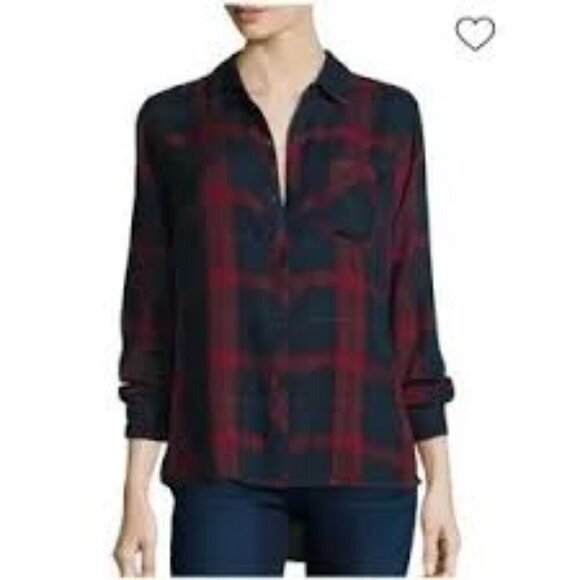 Rails Hunter Plaid Button Down Shirt Size S - Picture 1 of 9